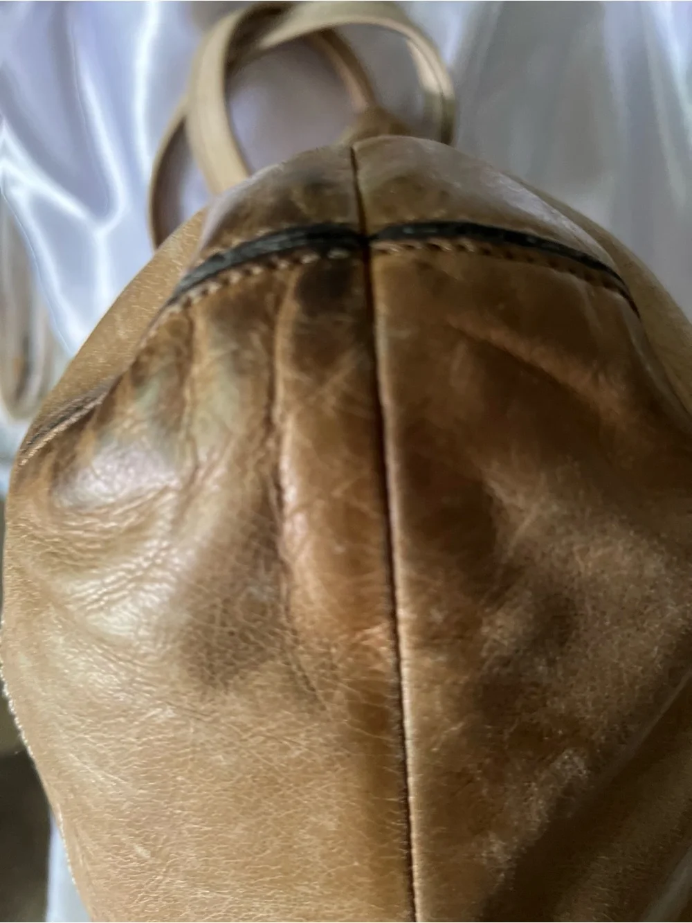 Coach vintage Tan Leather Tote Bag